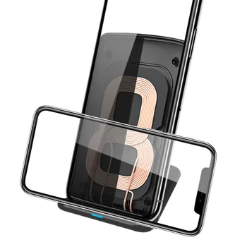10W Hitro Qi Brezžični Polnilnik Telefona Stojalo Brezžično Indukcijsko Polnjenje Polnilnik Za iPhone XR XS Max X 8 Plus Samsung Galaxy S8 S9
