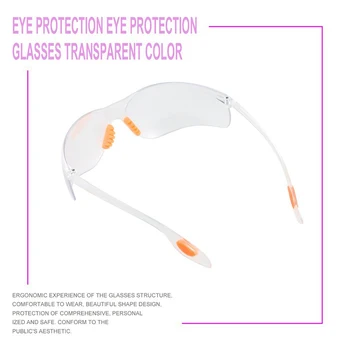 12 KOS/Veliko Zaščito za Oči, Zaščitne Varnost Za Jahanje Očala Odvajati Očala Delo Lab Pesek Preprečevanje zaščitna Očala, Varnostne Zaloge