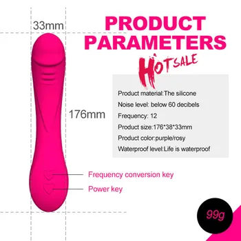 12 Načinu G Spot Vibrator, Vibrator Iz Silikona, Nepremočljiva Klitoris Massager Ženski Masturbator Odraslih Izdelek Igrače Sex Orgazma