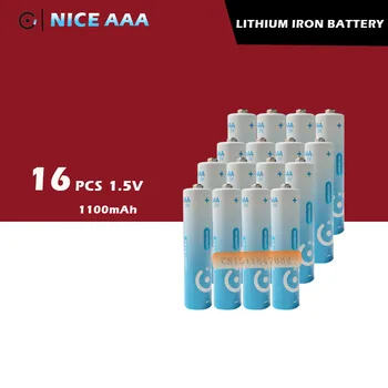 16Pcs/veliko povsem Novo LEPO SUPER Litij-1,5 V Veliko Zmogljivost Baterije AAA Kakovost 5 let Garancije Brezplačna dostava