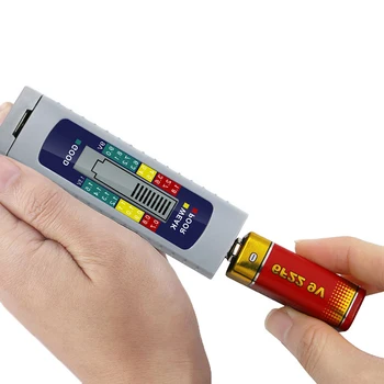 1Pc Baterija Digitalni Tester Zmogljivosti Tester za Preverjanje Za Litijeve Baterije Oskrbe Tester Nova