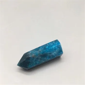 1pcs 70-80 mm na Naravno Modrem apatite kristalno palico kamna za kristalno eno točko za zdravljenje