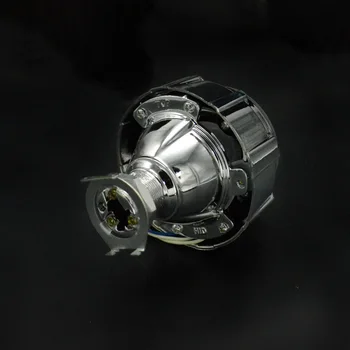 2,0-palčni mini Bi xenon hid Projektor objektiv DRL dvojno angel eyes pripone primerni za H1 H4 H7 avto, motorno kolo, obnovo žarometov