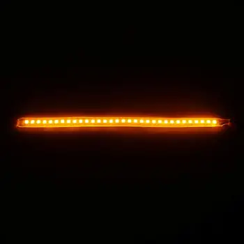2*LED Tovornjak Zavorna Luč 4 in1 Neon Halo Obroč Zaporedno Teče Signala sveti Lučka za Prikolico RV lightbar Vključite Signal, svetlobni pramen