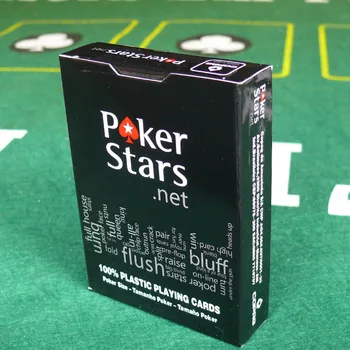 2 Škatle Texas Hold ' em Plastičnih igralnih kart Nepremočljiva in Dolgočasno poljski Poker Zvezda Praznično Stranka Dobave Darila