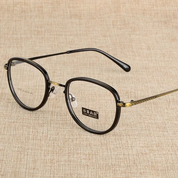 2019 Vintage Retro Okrogle Očala Blagovne Znamke Oblikovalec Za Ženske Očala Modni Moški Optični Oči Očal Okvir Očal Visoke Kakovosti