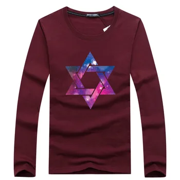 2019, za Moške Dolg Rokav T-shirt Tiskanje Okolje Majica s kratkimi rokavi moški modni Casual velikost Tshirt blagovne Znamke-Oblačila S-5XL