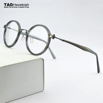 2020 blagovne Znamke krog blagovne Znamke titana očal okvir moških kratkovidnost optičnih očal okvir ženske oči očala okvirji za moške okviri za očala
