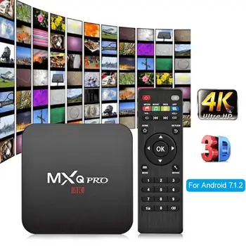 2020 Dom avdio-vizualnih set-top box Domov 1+8GB HD HDMI WiFi Smart TV Box Set-Top Media Player za Android 7.1 OS HD set-top box