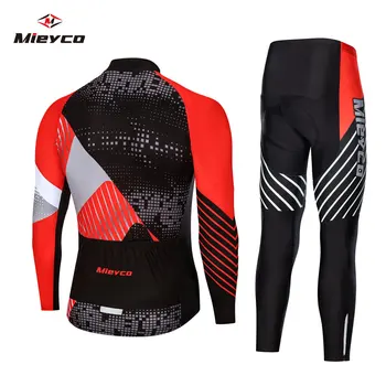 2020 Mieyco Pro Team Kolesarski Dres Komplet Moških Jeseni Dolg Rokav Kolesarska Oblačila Mountain Bike Oblačila Mtb Cikel Obleko Z Rokavice