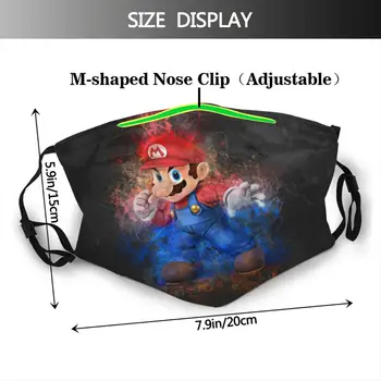 2020 new Mario Dihanje maske gothic fantje/dekleta prah-dokazilo masko Mario polnjene ženske/moške maske