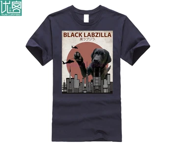 2020 Vroče Prodajo Fashion Bombaž Black Labzilla Smešno Labrador Retriever Lab Psa t-shirt Tee Majica