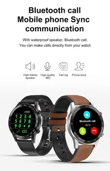 2020 YOEON EKG Pametno Gledati Bluetooth Klic Smartwatch Za Moške Vodoodbojne Fitnes Zapestnica Srčnega utripa Za Android, Apple