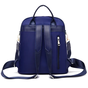 2021 nov modni novo modro college nahrbtnik priložnostne najlon vrečko ženski ženski študent vrečko, velike zmogljivosti, potovanja nahrbtnik