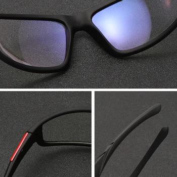 2021 Nove Anti Modra Svetloba Očala Moških Klasična Modra Svetloba Blokiranje Gaming Računalnik Očala Moški Retro Šport Črna Očala