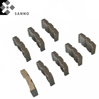 20pcs Turbo Diamond konkretnih segmentih jedro svedra malo varjenje z diamantno rezalno orodje segment, za granit, marmor betona