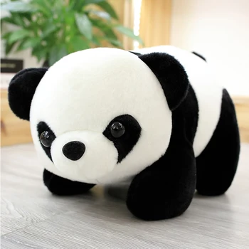 25-60 cm Srčkan Baby Velik Velikan Panda Bear Pliš Plišaste Živali Lutka Živali, Igrače Blazino Risanka Kawaii Lutke Dekleta Darila Knuffels