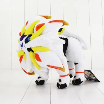 25 cm Anime Solgaleo Plišastih Igrač Solgaleo Sonce Lev Cosmoem Polnjene Lutka Darilo za Otroke