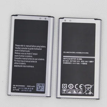 2800mAh EB-BG900BBC Baterija Za Samsung Galaxy S5 SV S 5 PROTI I9600 i9602 i9605 G900F G900S G900T G900H G900I G900J