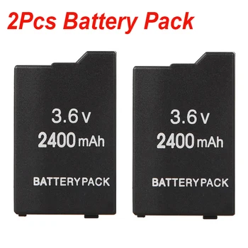 2Pcs 2400mAH Nadomestna Baterija za Sony PlayStation-PSP PSP 2000 3000 PSP2000 PSP3000 Prenosnih Baterij Bateria