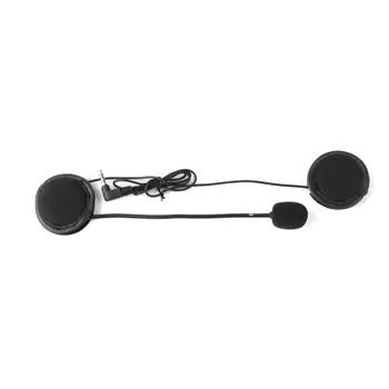 2PCS 3,5 MM V6 Pro Pribor Slušalke Zvočnik Mikrofon Posnetek Za Vnetphone V4/V6 Motoristična Čelada Bluetooth Interkom