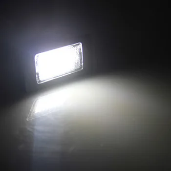 2x Napak Avto LED Številka Licence Ploščo Luči Za BMW E39 E60 E90 E92 E93 M3 E91 E61 E39 E70 E71 E82 E88 X6 X5 1 3 5 Series