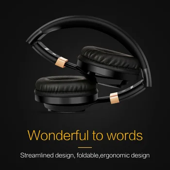 3,5 mm Žične Slušalke Zložljiva Prenosna Slušalke Nastavljiv Bass Hi-fi Zvok Glasbe v Stereo Slušalke za Xiaomi Huawei IPhone PC