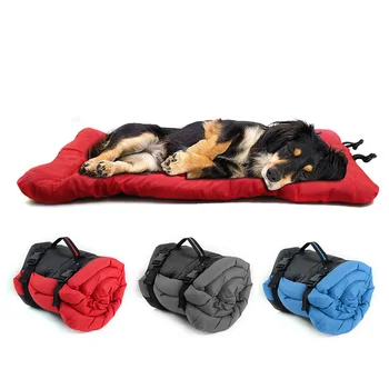 3 Barve Velikih Pet Dog Bed Prenosna Zložljiva Oxford Krpo Pet Mat Nepremočljiva Potovanja Anti-slip Pes Tipke za Avto Kavč Pohištvo