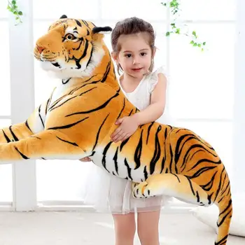 30-40 cm Veren Tiger, Leopard Plišastih Igrač Mehko Divje Živali Simulacije White Tiger Lutka Otroci otroški Rojstni dan Darila