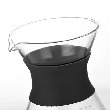 300/400 ml Steklene Kavo Pot, ki Dripper Moka Čaj, Kavo Percolator Barista Espresso Priročnik grelnik vode Čajnik iz Nerjavečega Jekla Filter