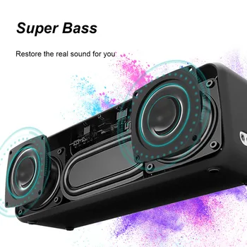 30W Prenosni bluetooth 5.0 Brezžični Zvočniki hi-fi Boljši Bas TWS bluetooth Obseg IPX7 vodoodpornost Soundbar Subwoofer