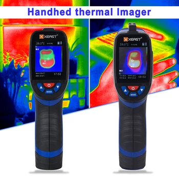 33*33 Ročni termovizijo Slike Prenosni XE-26 Barvni Zaslon Prihajajo Z 8GSD Kartico