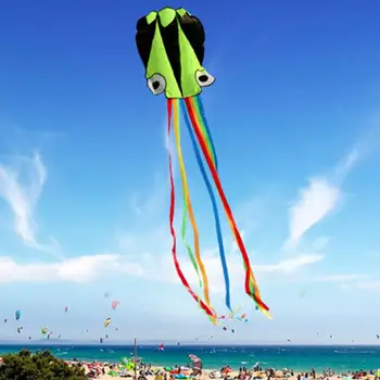 3D 4M Hobotnica Kite Eno Linijo Stunt /Software Power Sport, ki Plujejo pod Mehko Kite na Prostem Enostaven Za Letenje Otroci Igrače Darila