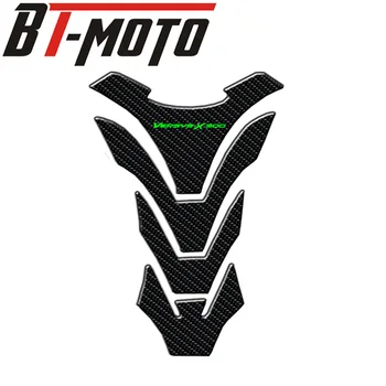 3D motociklistična ogljikovih vlaken Plina, Kurilnega Olja Tank Skp Zajema Pad Zaščitnik Nalepke Nalepke za Kawasaki Ninja Z650 Z900 Versys X300