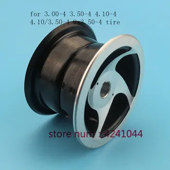 4 palčna aluminijasta platišča iz lahke litine, rim Utorom pesta 17 mm ali 19 mm Notranjo luknjo za 3.00-4 3.50-4 4.10-4 4.10/3.50-4 9x3.50-4 pnevmatike pnevmatike