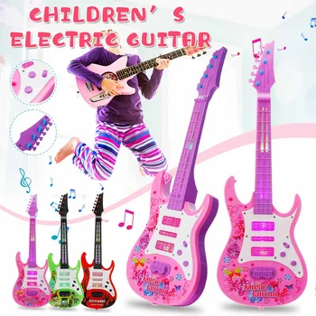 4 Strune Glasbe Električna Kitara Otroci Glasbila Izobraževalne Igrače Za Otroke Juguetes Kot Novoletno Darilo