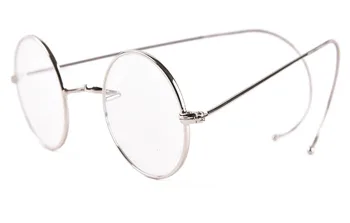 42mm Krog Letnik Starinsko Žice Obravnavi Očala Bralec Eyeglass+0.25 +0.5 +0.75 +1.0 +1.25 +1.5 +1.75