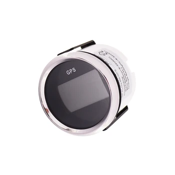 52 mm Univerzalno Digitalno GPS merilnik Hitrosti, LCD Števec Za Avto, motorno kolo, Z Ozadja GPS Senzor za Hitrost 9-32V kmh Nastavljiv