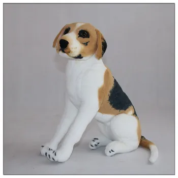 55 cm 6 Stilov Beagle Boksar Pug Dalmatians Wolfhound Simulacije Čepe Pes Plišastih Igrač Dobre Kakovosti Veren Sedel Pes Lutke