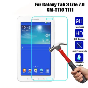 9H Screen Protector For Samsung Galaxy Tab 3 Lite 7.0 Kaljeno Steklo za Samsung Tab3 Lite T110 T111 T116 7