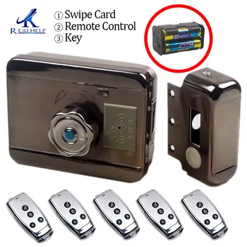 AA Suhe Baterije Enostavno Namesti Smart Lock RFID Elektronski Omarico Zaklepanje Vrat Brezžični Rfid Elektronski Baterije Bližine Zaklepanje Kartice