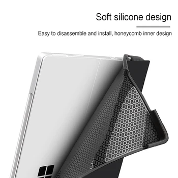 AJIUYU Primeru Kritje Za Microsft Surface Pro 7 6 5 4 Pro6 pro5 pro4 pro7 smart zaščitna 12.3
