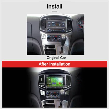 Android 10.0 GPS Navigacija Radio Predvajalnik za Hyundai H1 2016-2019 Video Predvajalnik, Stereo Headuint brezplačno gps map Zgrajena v Carplay dsp