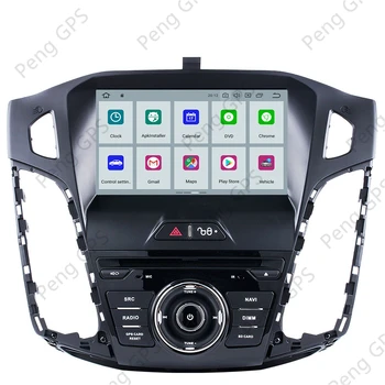 Android 10.0 Multimedijski Predvajalnik Za Ford Focus za obdobje 2012-GPS Navigacijski CD Predvajalnik DVD-jev Ogledalo Povezavo PX6 4+64 G glavna enota Carplay DSP