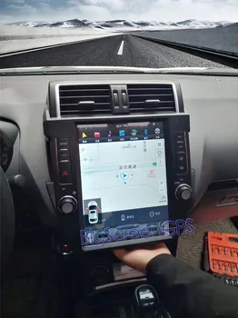 Android 8 Tesla slog Avto Brez DVD Predvajalnik, GPS Navigacija Za TOYOTA Land Cruiser Prado 150 2010-2013 glavna enota multimedijski radio IPS