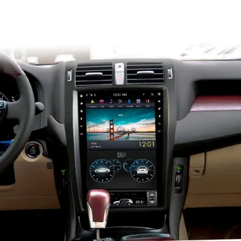 Android 9.0 PX6 Tesla Za Toyota Crown 13. 2009 2010 - 2013 Avto DVD Predvajalnik, GPS Navigacija DSP Auto Radio Stereo zvokom v Video glavne enote