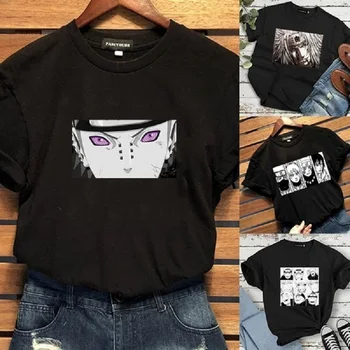 Anime T Shirt Homme Naruto Uzumaki T-shirt Modnih Oblačil Hip Hop Moške Tee Srajce Smešno Vrhovi Moški XS-4XL
