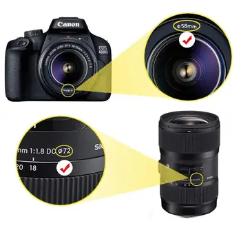 Anti-steklo Končni Objektiv Kamere Kapuco Anti-odsevni Silikonski Fotografije Kapuco Razmislek-Free Fotografij za Nikon Canon Sony Fotoaparat