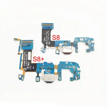 Aocarmo Polnjenje prek kabla USB Port + Mic Dock Priključek za Polnilnik Flex Kabel Za Samsung Galaxy S8 G950U/F/N / S8plus S8+ G955U G955F G955N