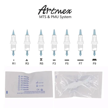 Artmex MTS&PMU Iglo Kartuše za V3 V6, V8 V9 V11 Permanente Tatoo Ličila Pralni Terapija Sistem Eyeliner Obrvi, Ustnice Svinčnik